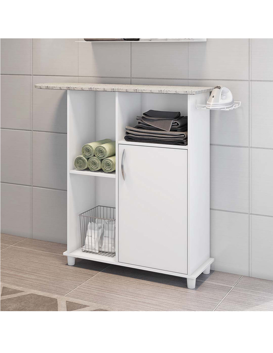 Mueble Para Planchar Florence Organizador C/Puerta 55002