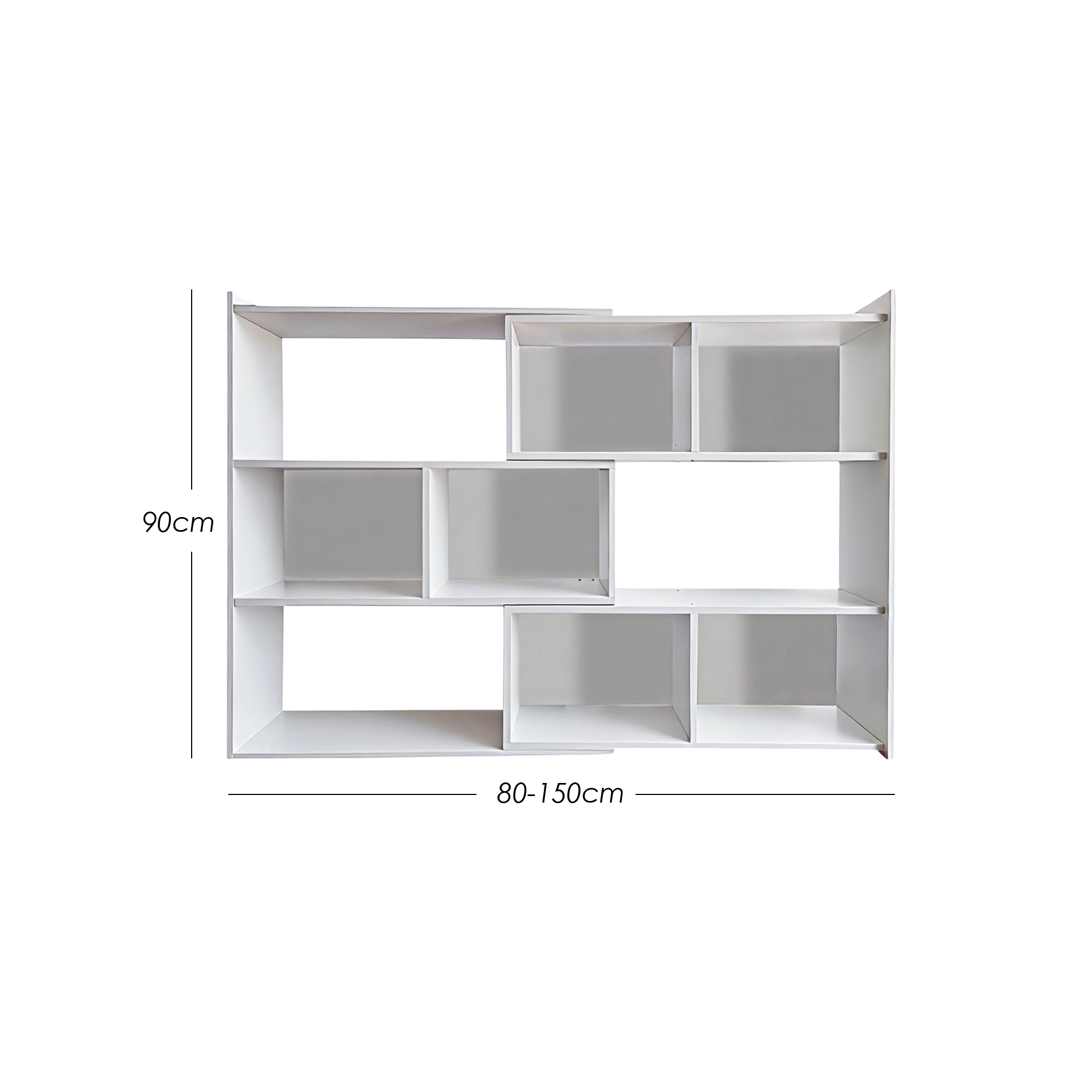 Ilios Innova Librero Organizador Retractil Multifuncional para Oficina