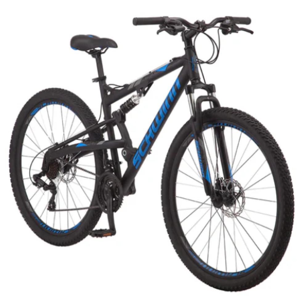 Bicicleta De Montaña Schwinn R29 Matte Black Color Azul