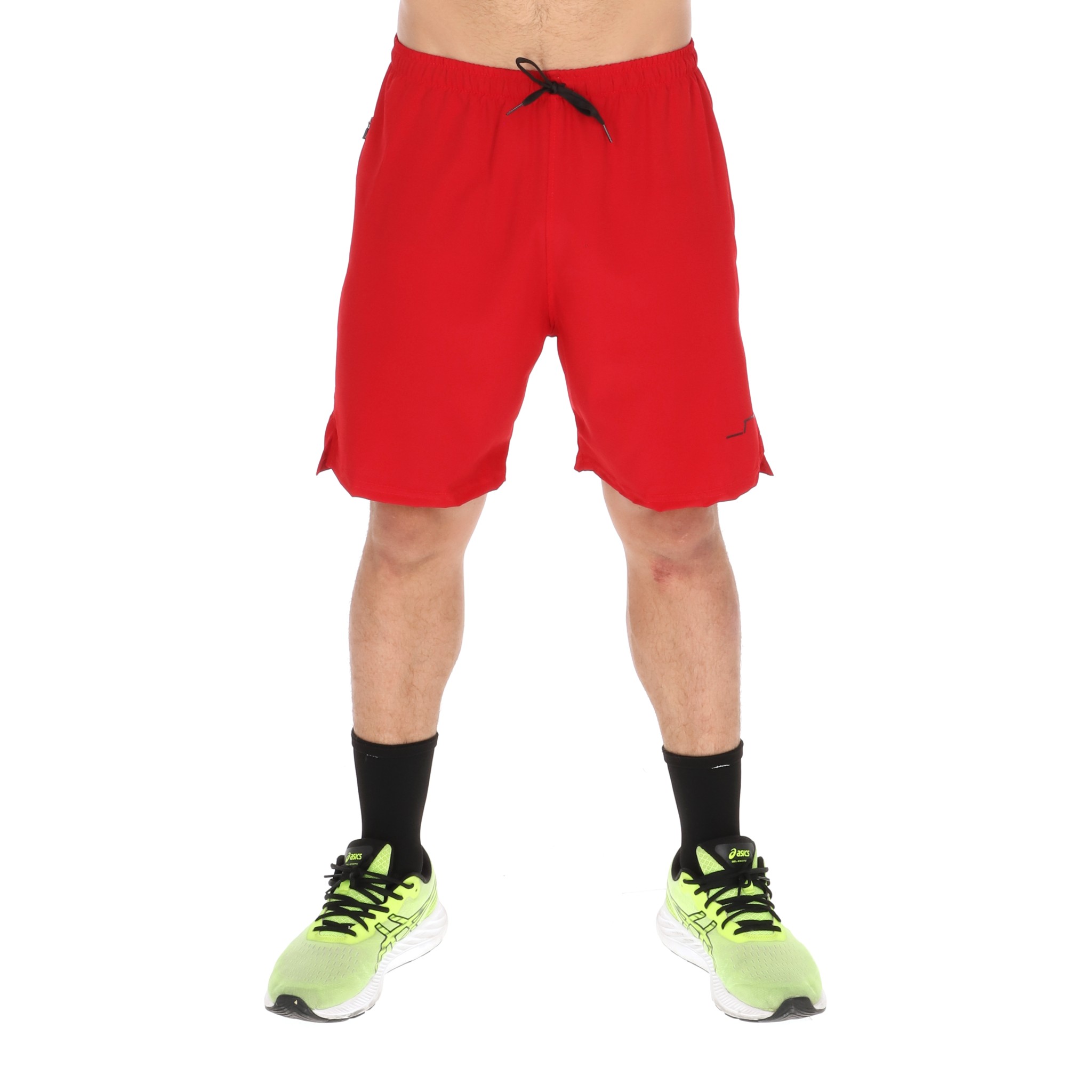 Short Deportivo Rojo Para Hombre Comodo Ejercicio CHB Chili Beans Clothing Co.