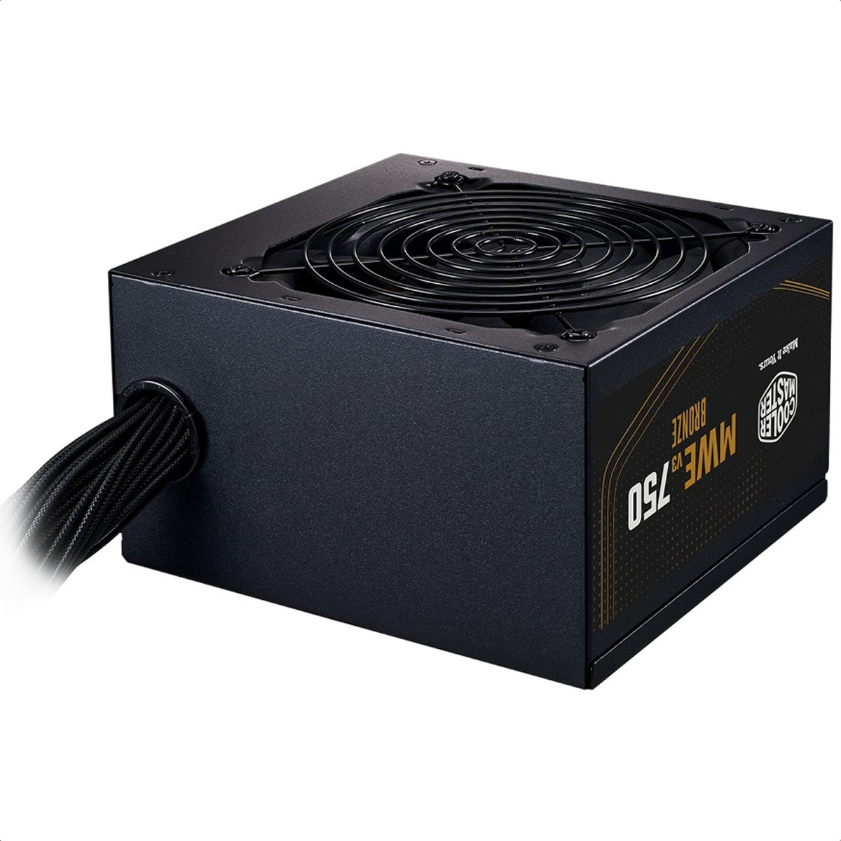 Fuente De Poder Cooler Master MWE Bronze 750 V3 750W 80 Plus MPE-7501-ACAAW-3BUS