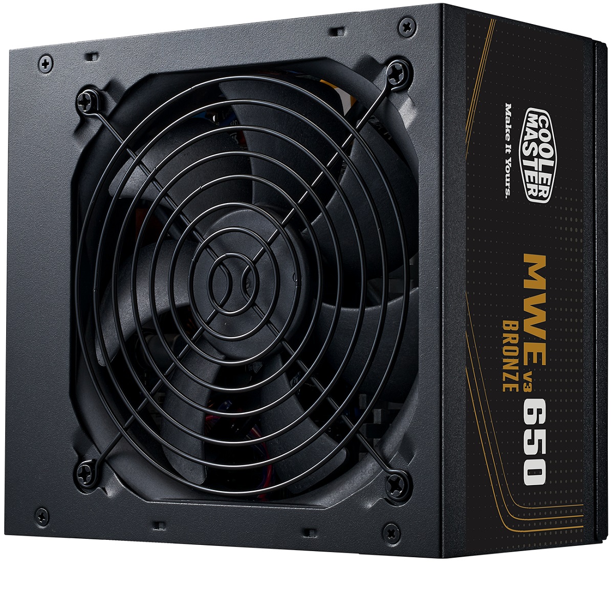 Fuente De Poder Cooler Master MWE 650 Bronze V3 650W 80 Plus MPE-6501-ACAAW-3BUS