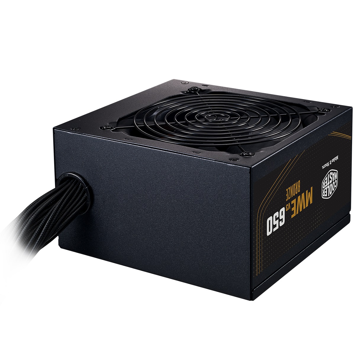 Fuente De Poder Cooler Master MWE 650 Bronze V3 650W 80 Plus MPE-6501-ACAAW-3BUS