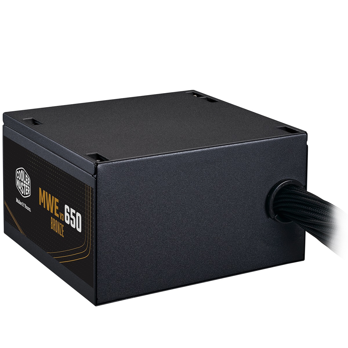 Fuente De Poder Cooler Master MWE 650 Bronze V3 650W 80 Plus MPE-6501-ACAAW-3BUS