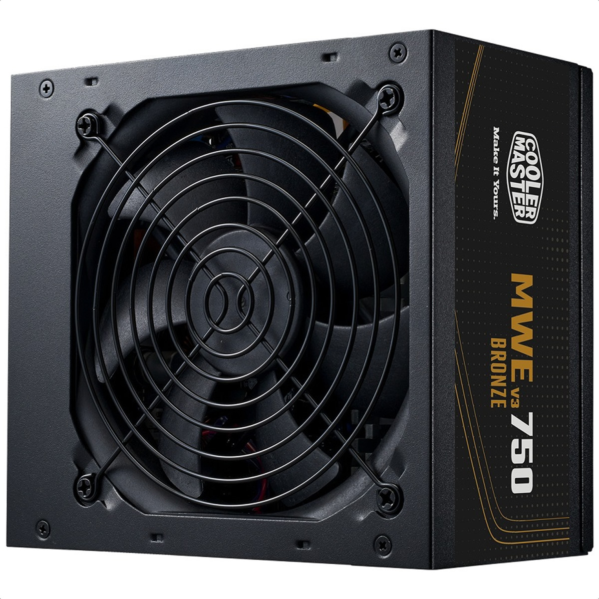 Fuente De Poder Cooler Master MWE Bronze 750 V3 750W 80 Plus MPE-7501-ACAAW-3BUS
