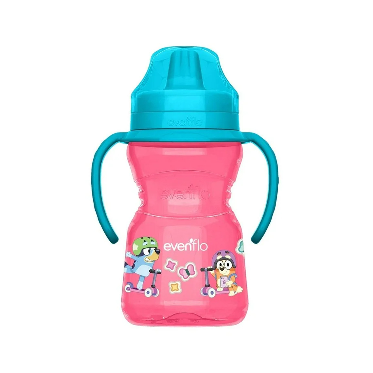 Set Entrenador Evenflo Bluey 2 Tazas 2 Vasos Niña