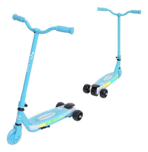 Patín Eléctrico Eco-forte Sg08 Scooter De Entrenamiento azul