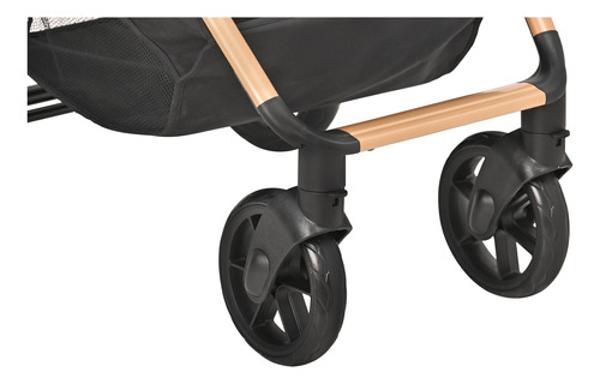 Carriola Para Bebé Prinsel Explore Lx Con Portabebé con madera