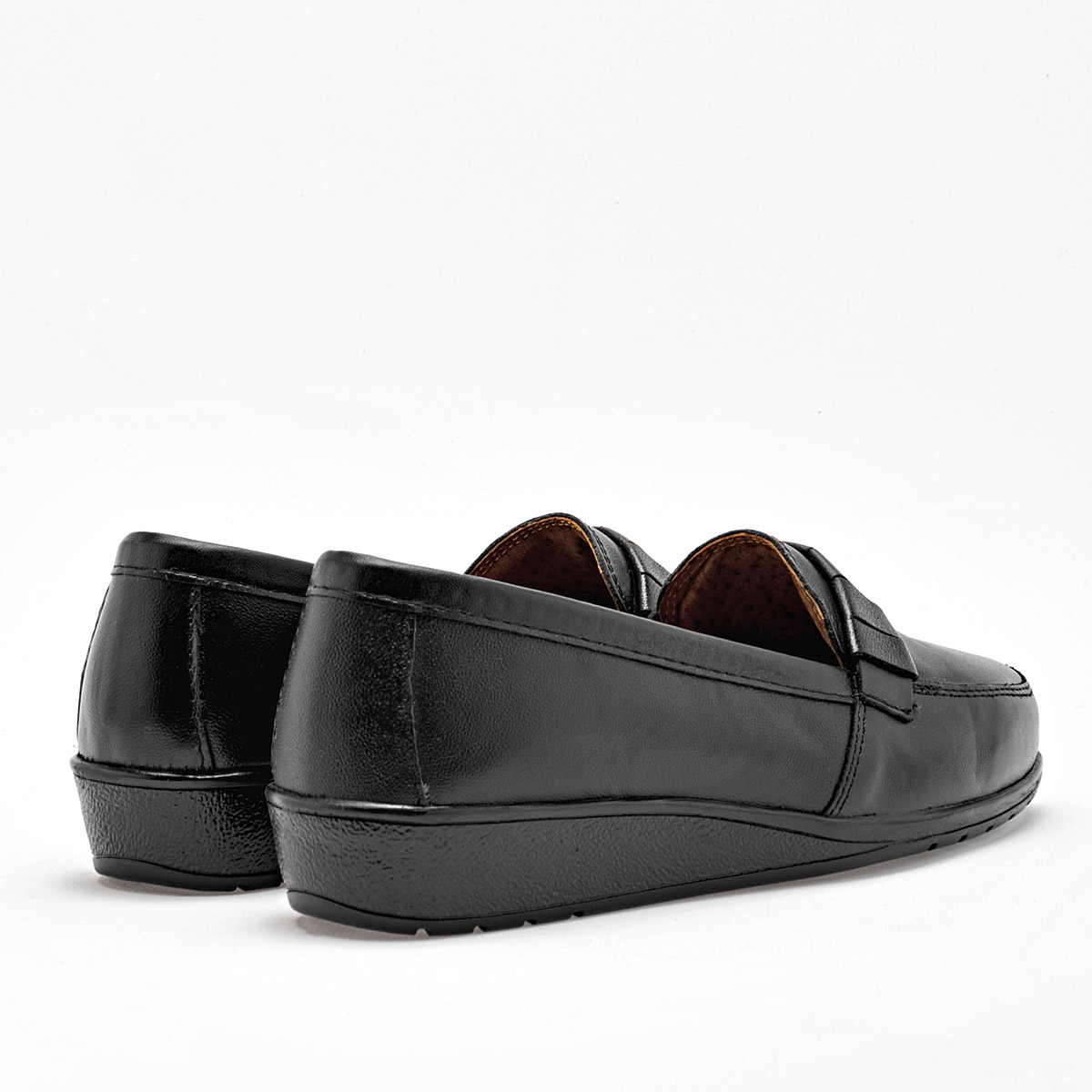 FLORENZA 6033 MUJER ZAPATO CASUAL EN PIEL COLOR NEGRO