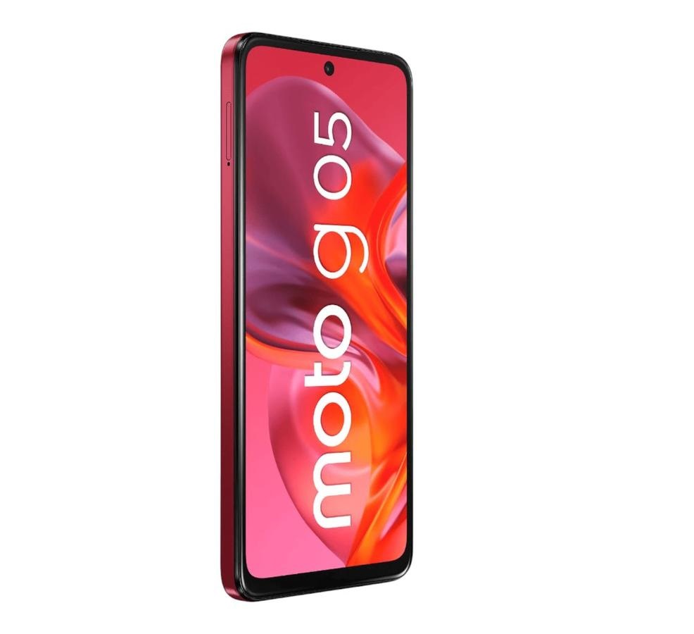 Motorola G05 128Gb 4Ram Color Rojo Dualsim Nuevo Libre