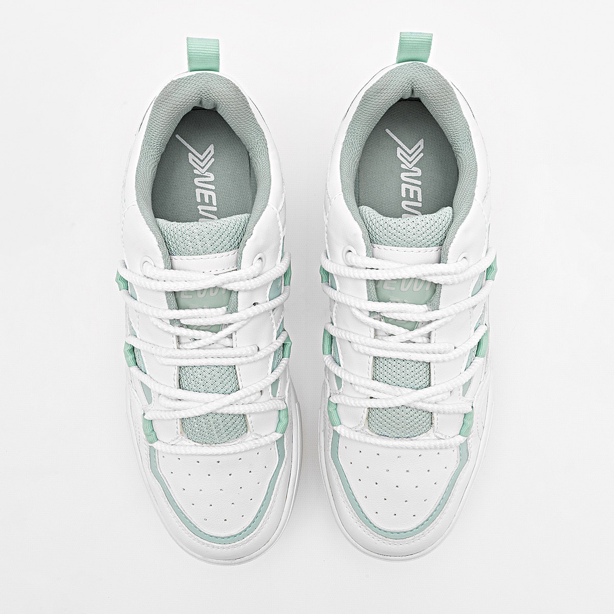 NEWK CD3201 MUJER TENIS CASUAL COLOR BLANCO VERDE