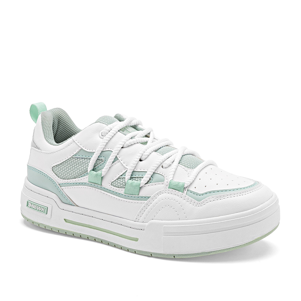 NEWK CD3201 MUJER TENIS CASUAL COLOR BLANCO VERDE
