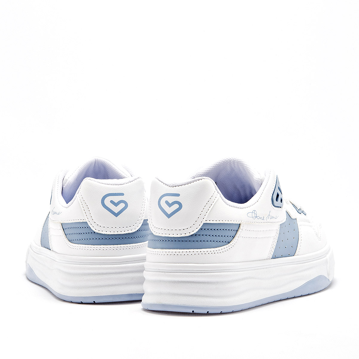 CLASBEN ESCOCIA MUJER TENIS CASUAL COLOR BLANCO AZUL