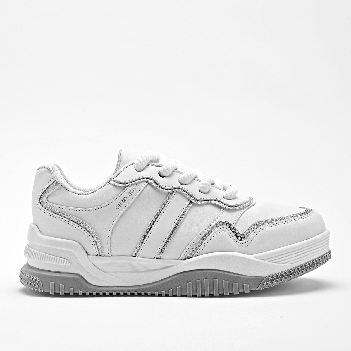 GÖSH 2931W02 MUJER TENIS CASUAL COLOR BLANCO PLATA