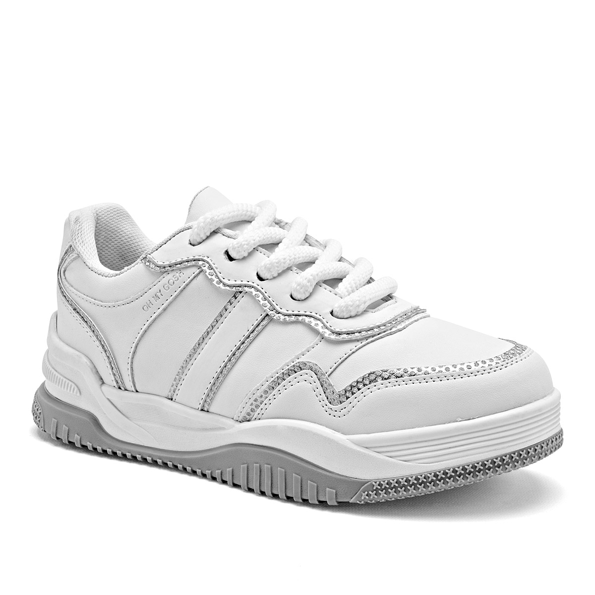 GÖSH 2931W02 MUJER TENIS CASUAL COLOR BLANCO PLATA