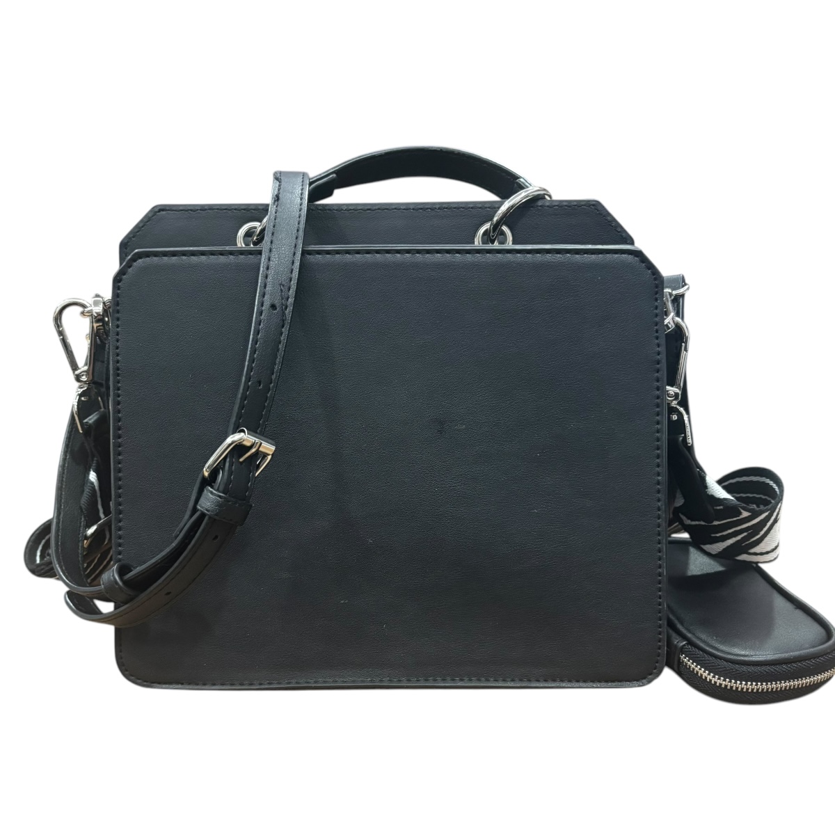 Bolsa Shoulder Bevelyn-s Steve Madden color negro