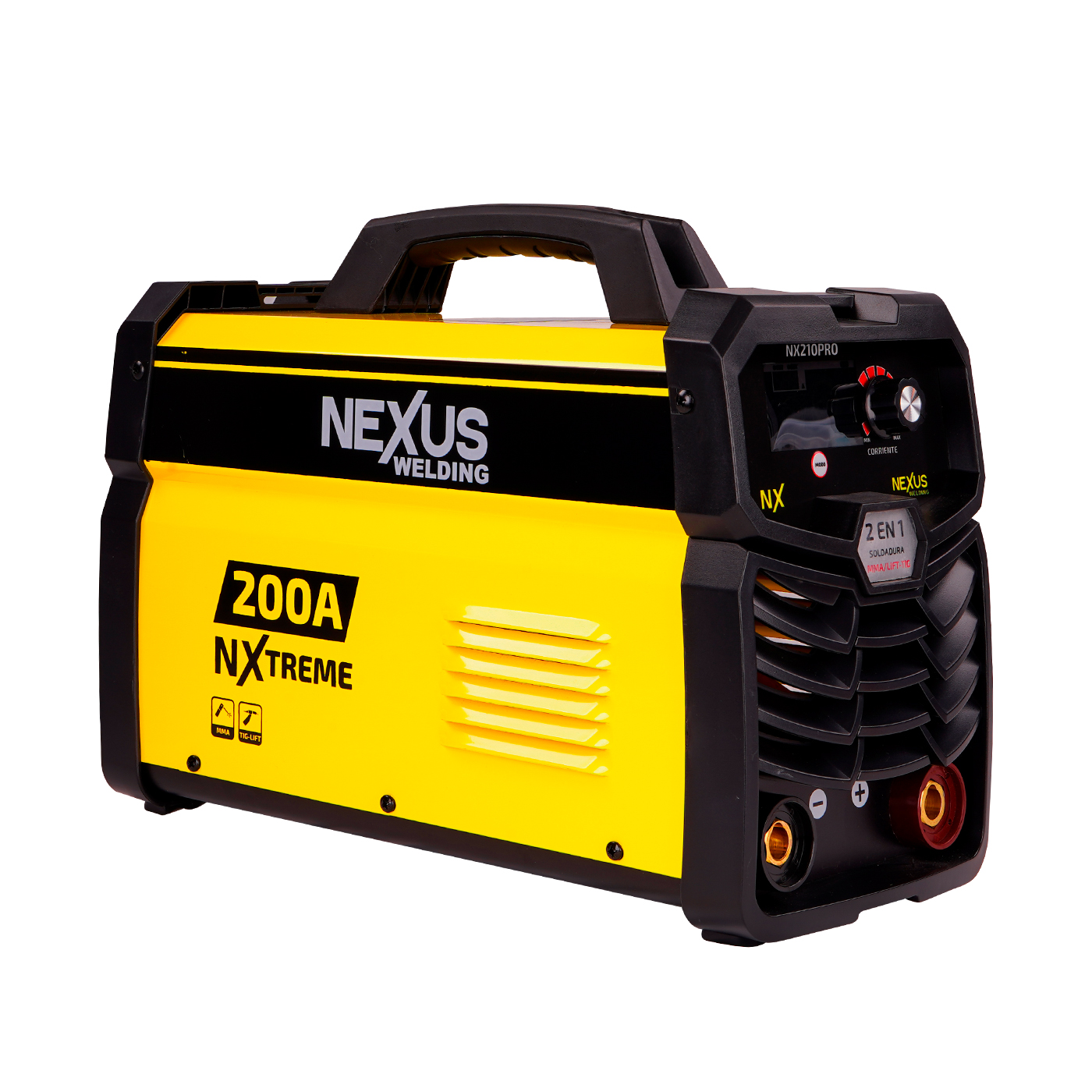 Soldadora Inverter Profesional Nexus Welding C/3Pcb 110v-220v/200a 2 En 1 – NX210PRO