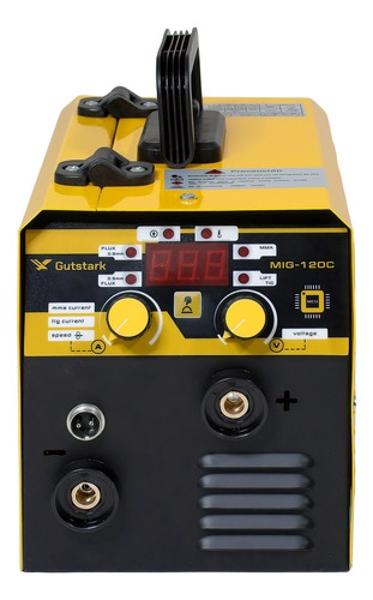 Soldadora Microalambre 120a Inverter Igbt Mma Mig 110-220v Gutstark Home