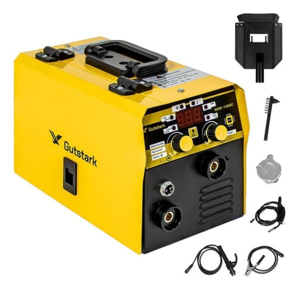 Soldadora Microalambre 120a Inverter Igbt Mma Mig 110-220v Gutstark Home