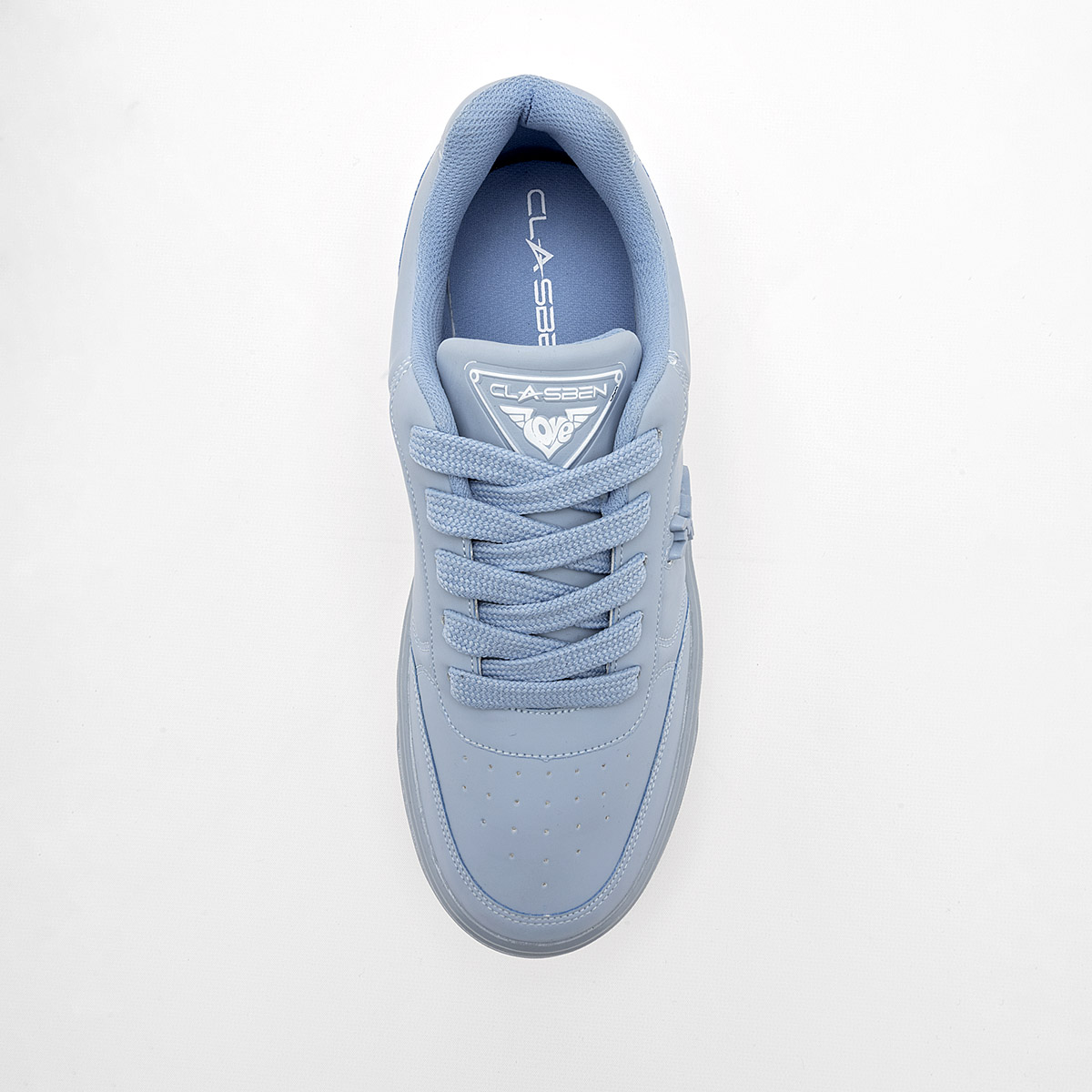 CLASBEN LIBELULA MUJER TENIS CASUAL PLATAFORMA 4 CM COLOR AZUL