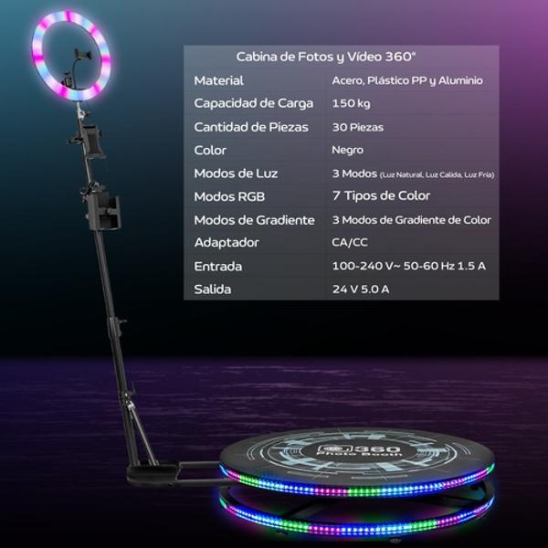 Cabina Foto Video 360° Photobooth 100 Cm Control  Automatica Audiotek