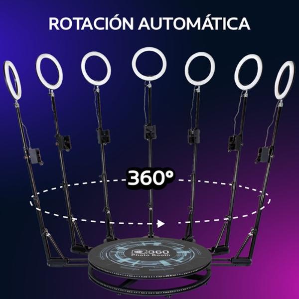 Cabina Foto Video 360° Photobooth 100 Cm Control  Automatica Audiotek