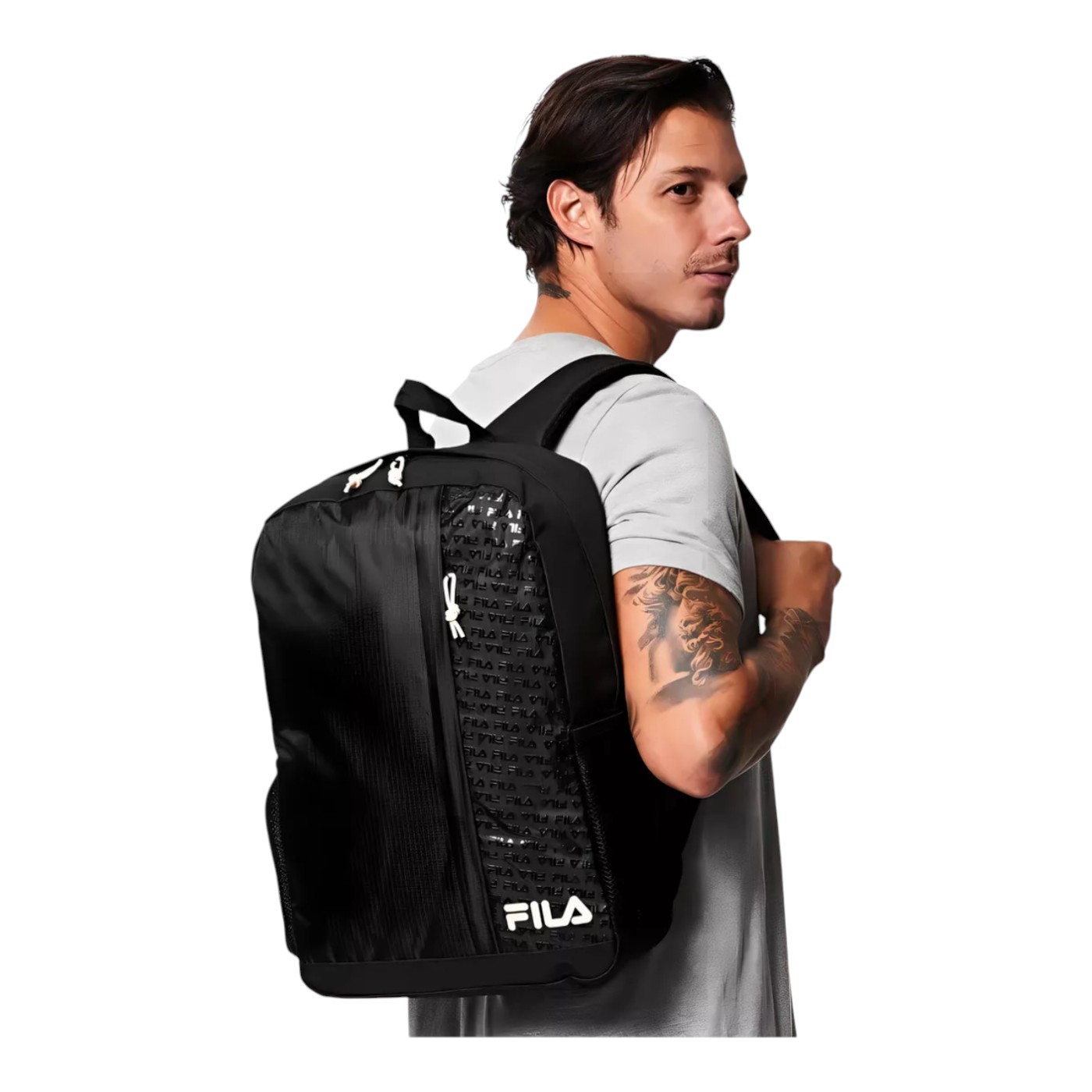 MOCHILA FILA HOMBRE NEGRO FILA CUT LOGOS F23L00175160