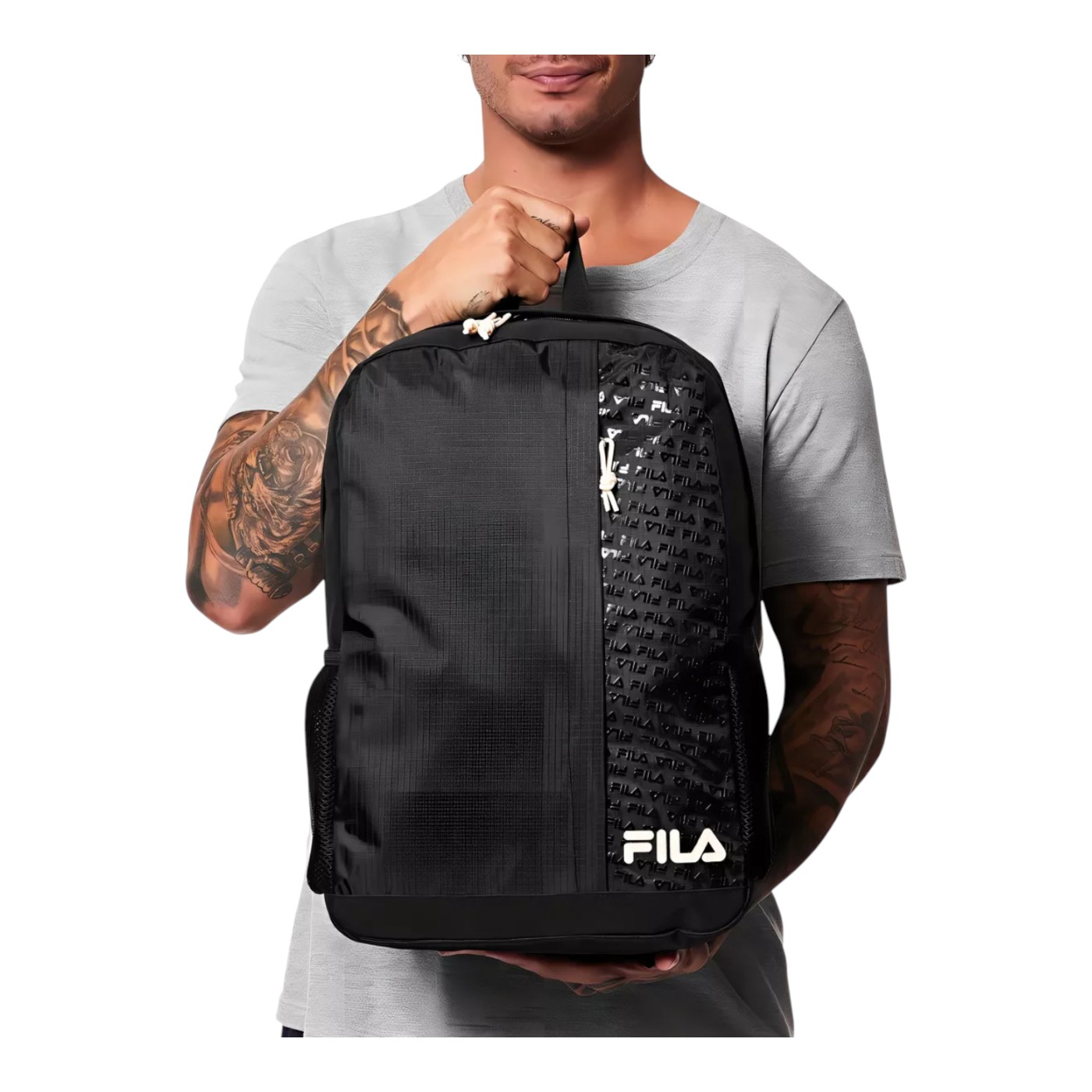 MOCHILA FILA HOMBRE NEGRO FILA CUT LOGOS F23L00175160