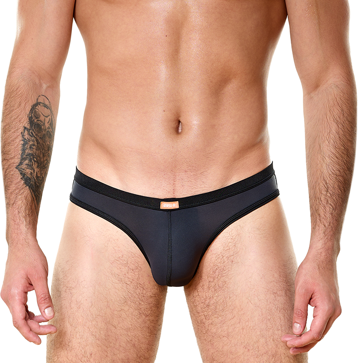 Jock Ropa Interior Para Hombre Bare Dietz Negro Sexy Y Libre