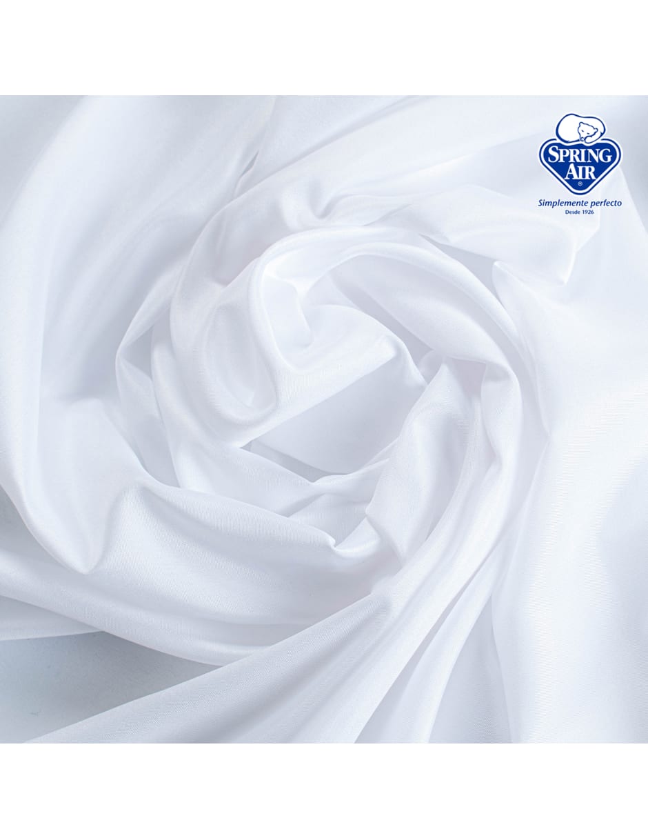 Juego de Sábanas Individual Spring Air Essence Blanco 100% Microfibra