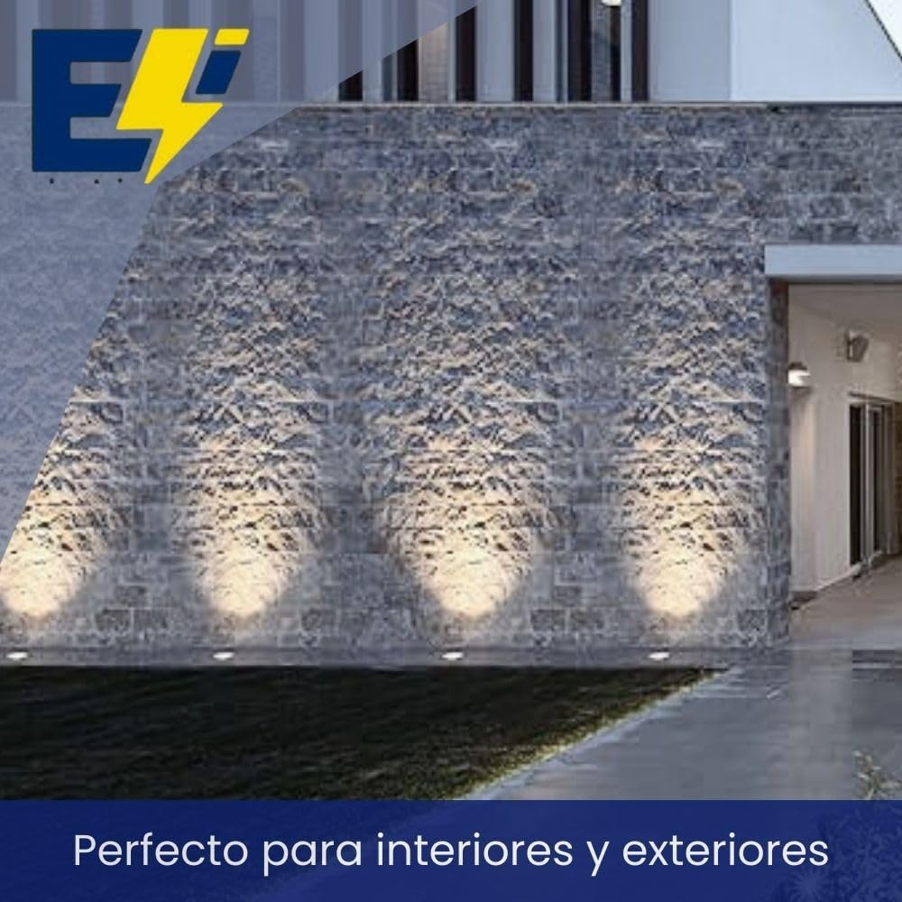 ELECTRI Foco LED Tipo T 50W Modelo FT140-5065, Luz Blanca Fría 6500K, 4000 Lúmenes, Máxima Iluminación y Larga Vida Útil