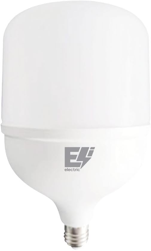 ELECTRI Foco LED Tipo T 50W Modelo FT140-5065, Luz Blanca Fría 6500K, 4000 Lúmenes, Máxima Iluminación y Larga Vida Útil