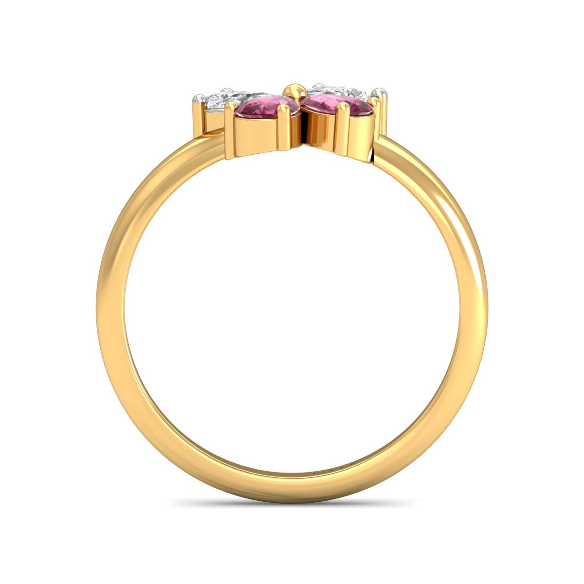 Anillo Mariposa De Luz Joyería M León Oro 10k 