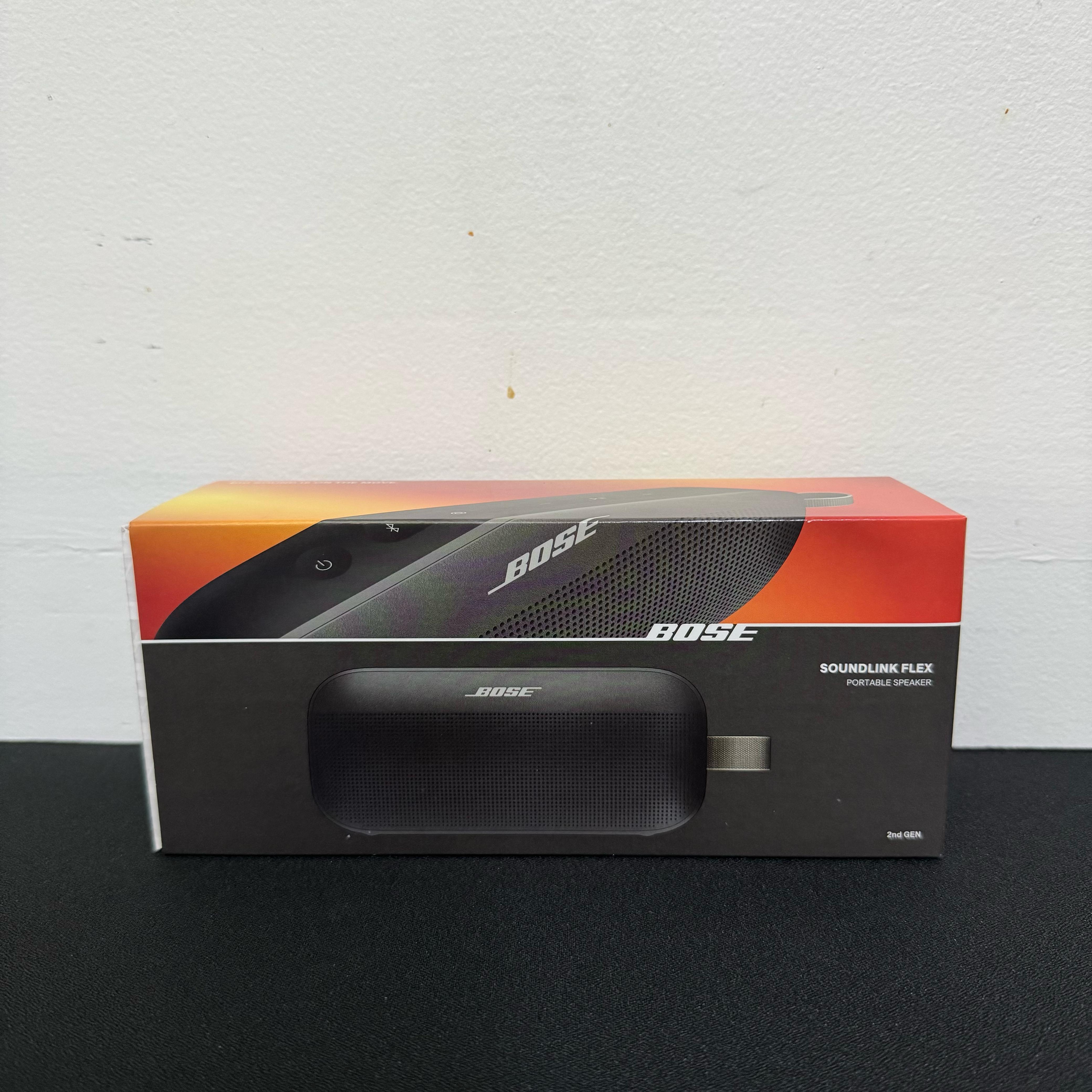Bose Altavoz Bluetooth portátil SoundLink Flex (2.ª Gen.) Altavoz para Exteriores portátil (NEGRA)
