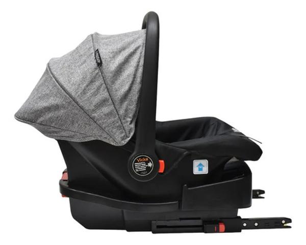 Carriola Para Bebé Infanti Vicka Portabebé Con Base grey and black