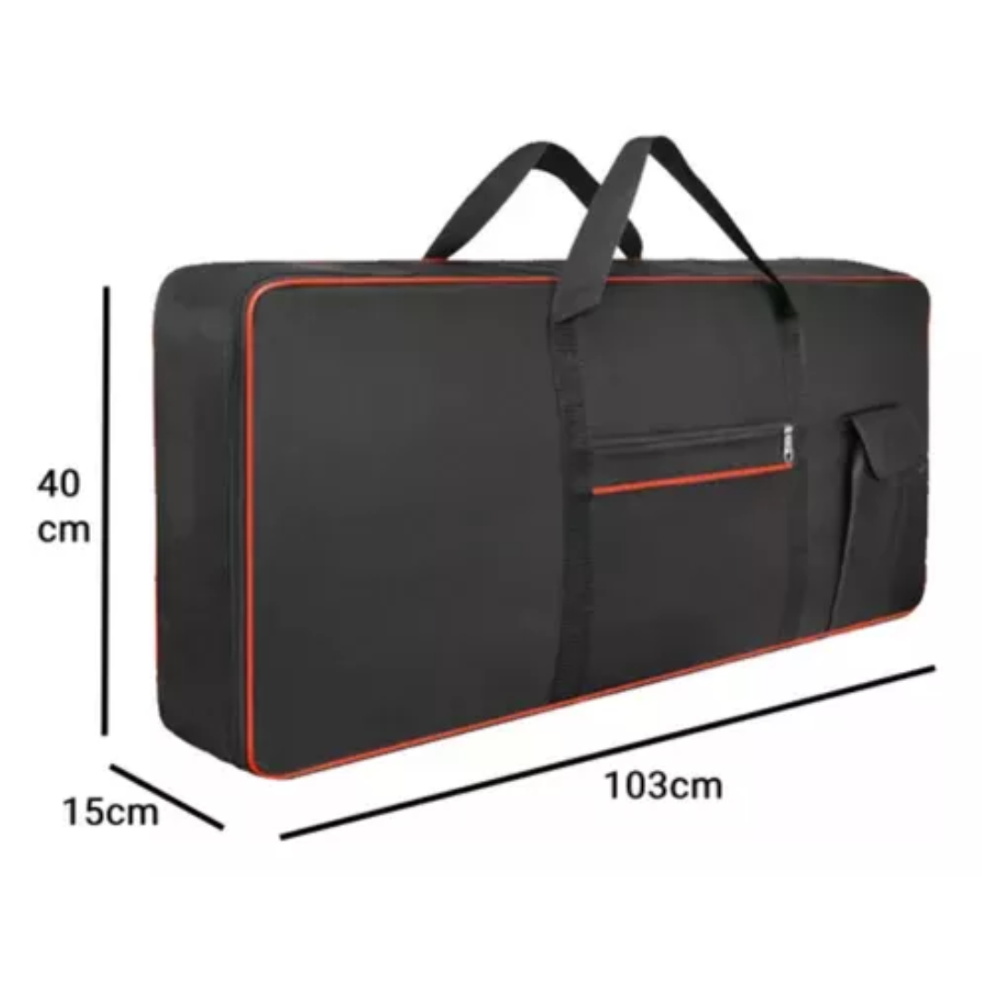 Bolsa Para Piano Electrónico De 61 Teclas Funda Teclado
