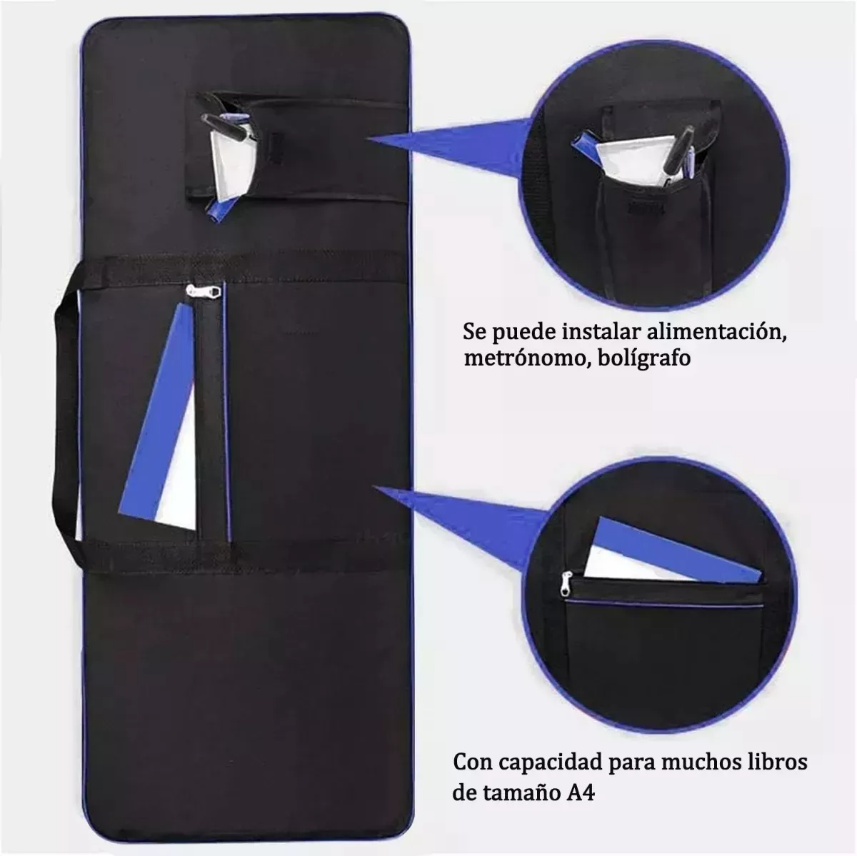 Bolsa Para Piano Electrónico De 61 Teclas Funda Teclado