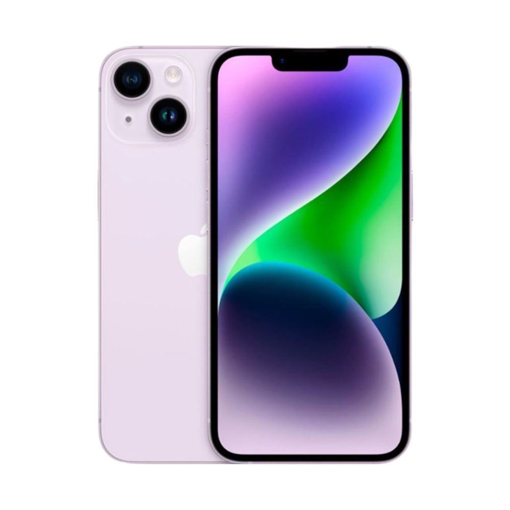 iPhone 14 Plus 128GB Morado CHIP Reacondicionado Grado A + Mini Power Bank