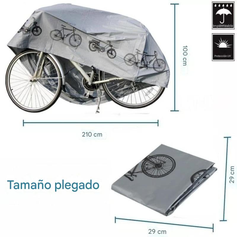 Funda Bicicleta Eléctrica negro Impermeable Contra Polvo Agua impermeable sol montaña ciudad