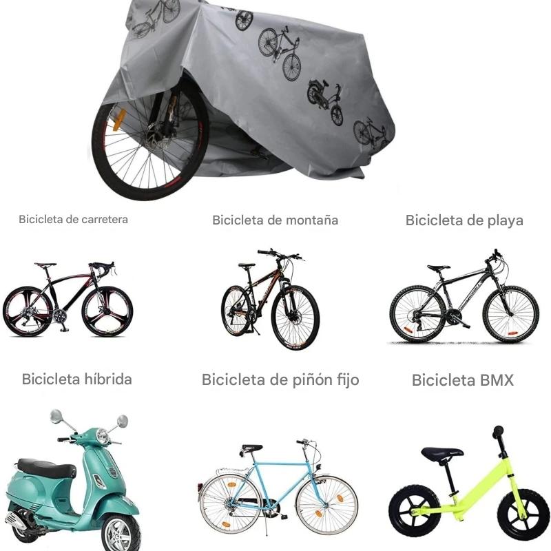 Funda Bicicleta Eléctrica negro Impermeable Contra Polvo Agua impermeable sol montaña ciudad