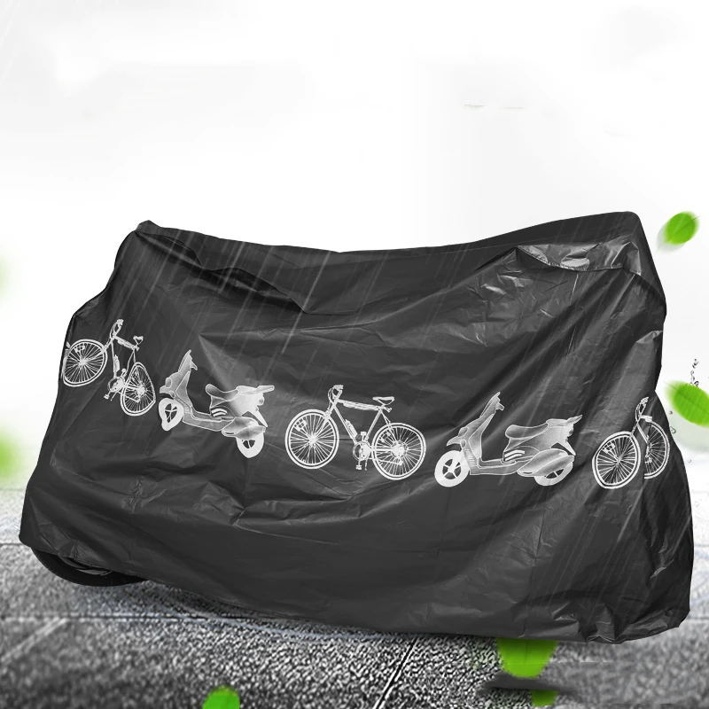Funda Bicicleta Eléctrica negro Impermeable Contra Polvo Agua impermeable sol montaña ciudad
