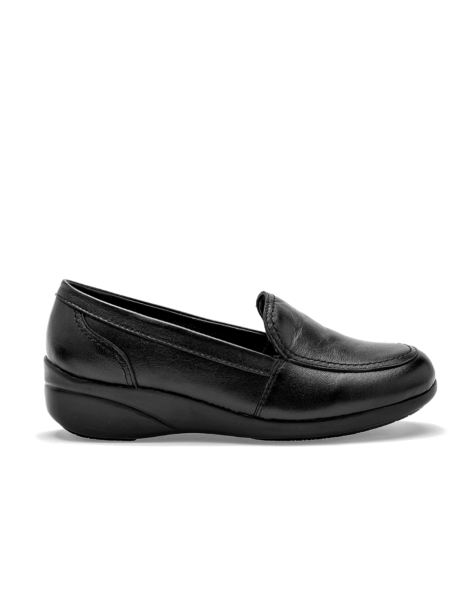 zapato mujer de piel color negro