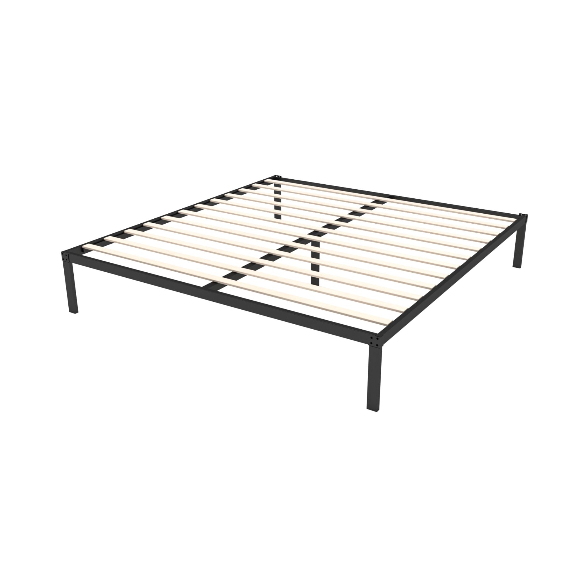 Ilios Innova | Ilios Innova | Base Cama King | Estructura de Acero | Resistente | Sin Cabecera | Diseño Minimalista