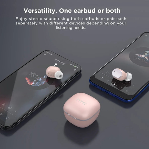 Htc Tws Audifonos Inalambricos Con Microfono Bluetooth 5.1
