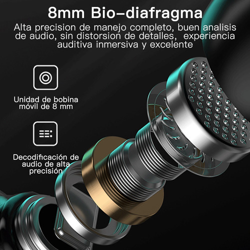 Audífonos Bluetooth 5.3 Tws Gamer Baja Latencia Auriculares