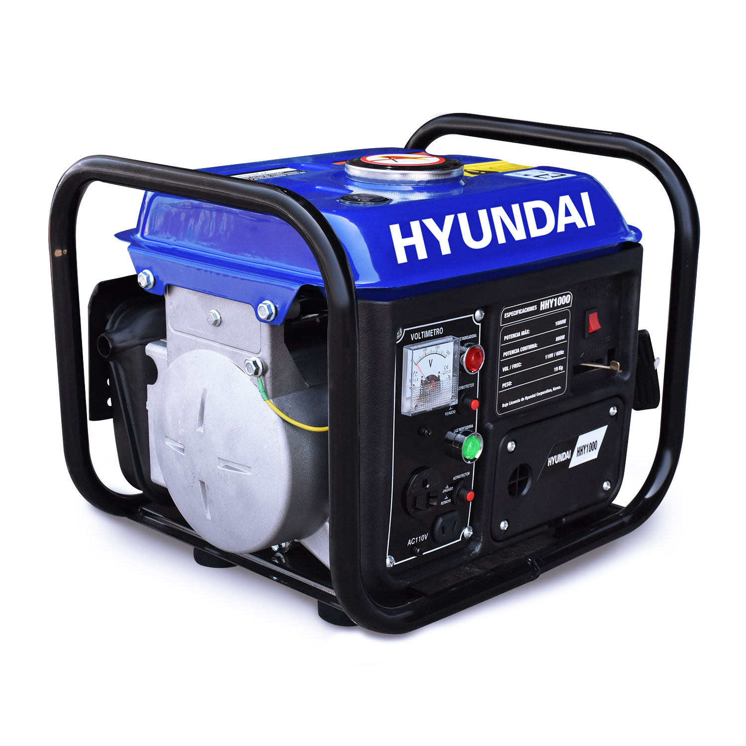 GENERADOR PORTÁTIL A GASOLINA HYUNDAI 800-1000W - HHY1000
