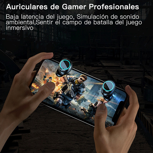 Audífonos Bluetooth 5.3 Tws Gamer Baja Latencia Auriculares