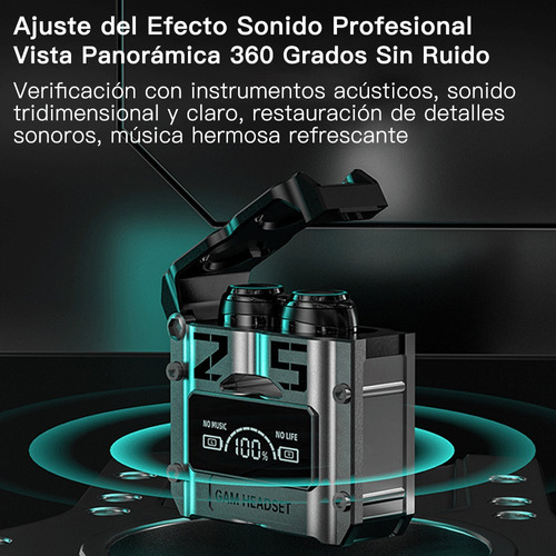 Audífonos Bluetooth 5.3 Tws Gamer Baja Latencia Auriculares