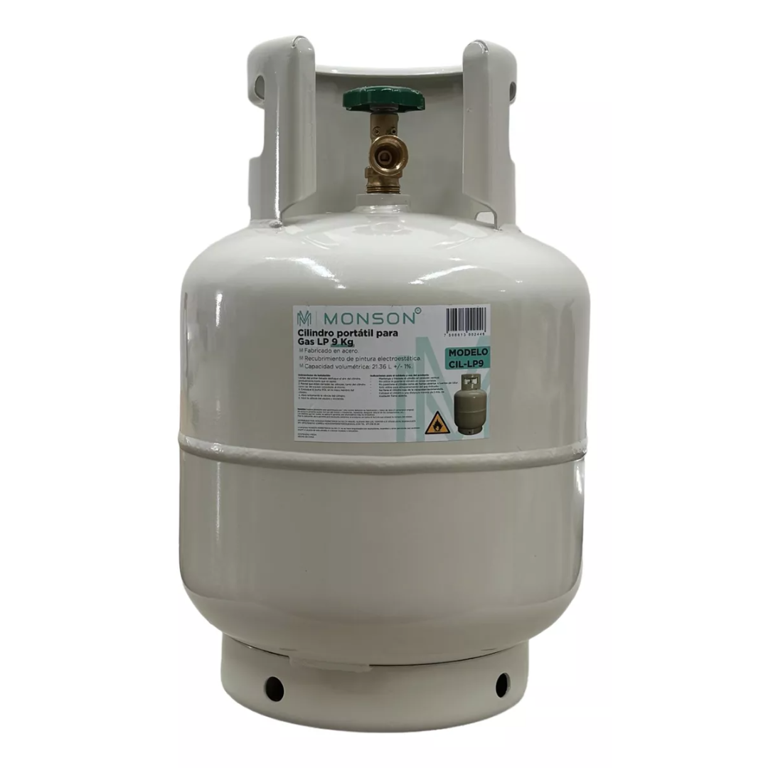 Tanque De Gas Lp Vacío  De 10kg Cilindro Portátil
