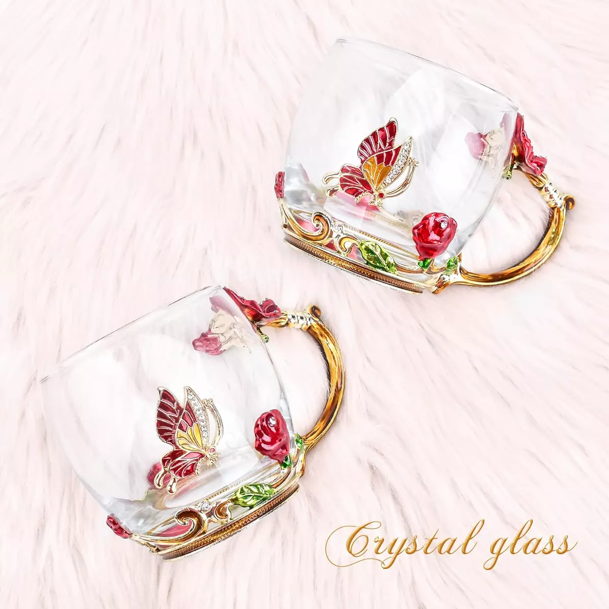 Juego Vaso Taza Para Café De 355 Ml Con Caja Regalo